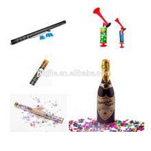 Cumpleaños Confeti Cannon &amp; Winebottle Bubbly Champagne Party Popper